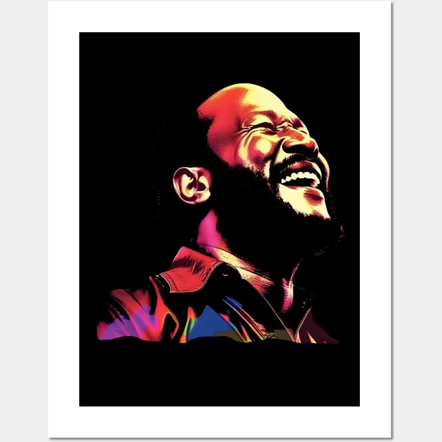 Marvin Gaye Retro Wall Art by dapkus99